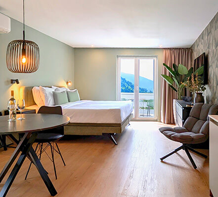 Appartement met uitzicht - 2p