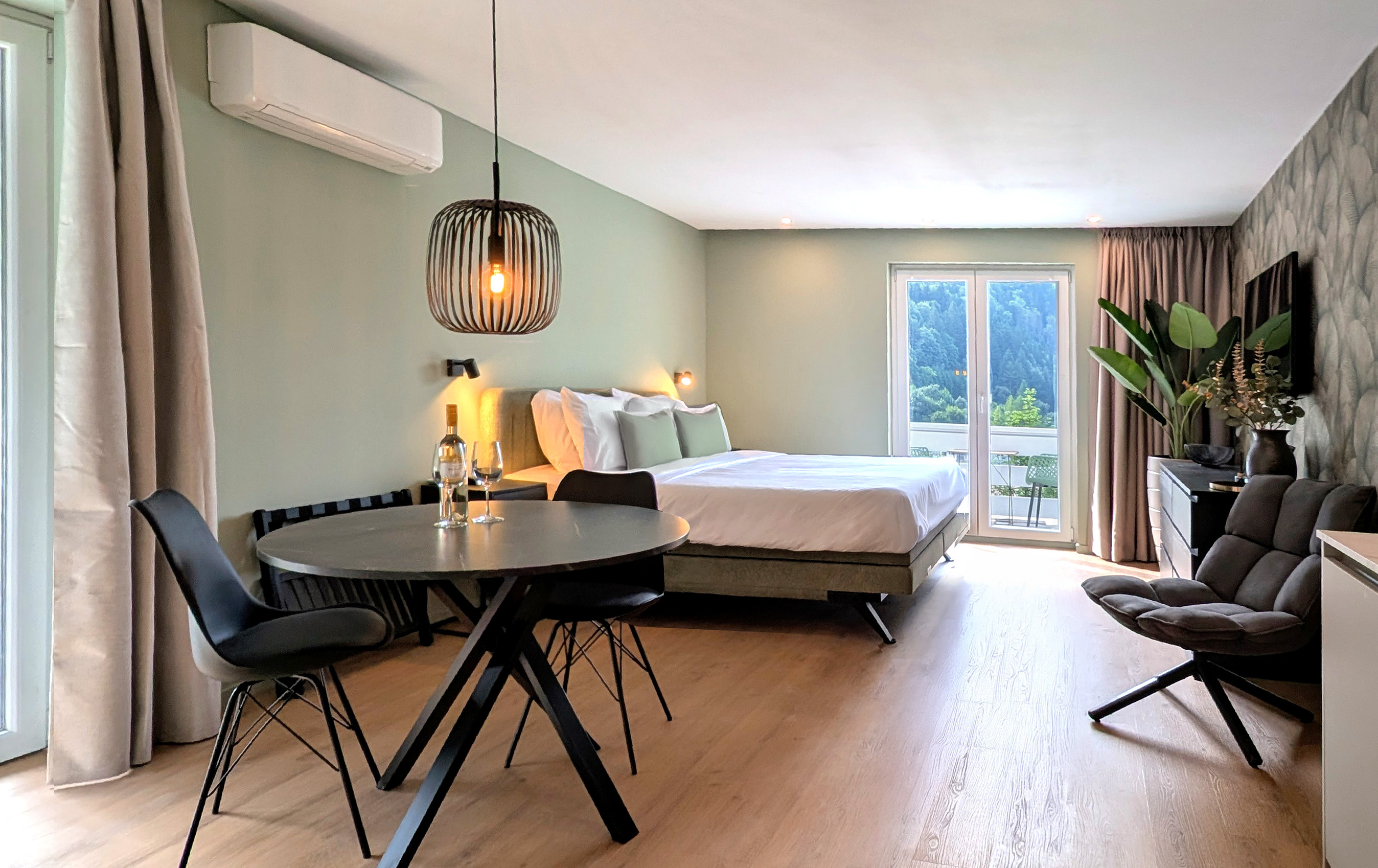 Appartement met uitzicht - 2p