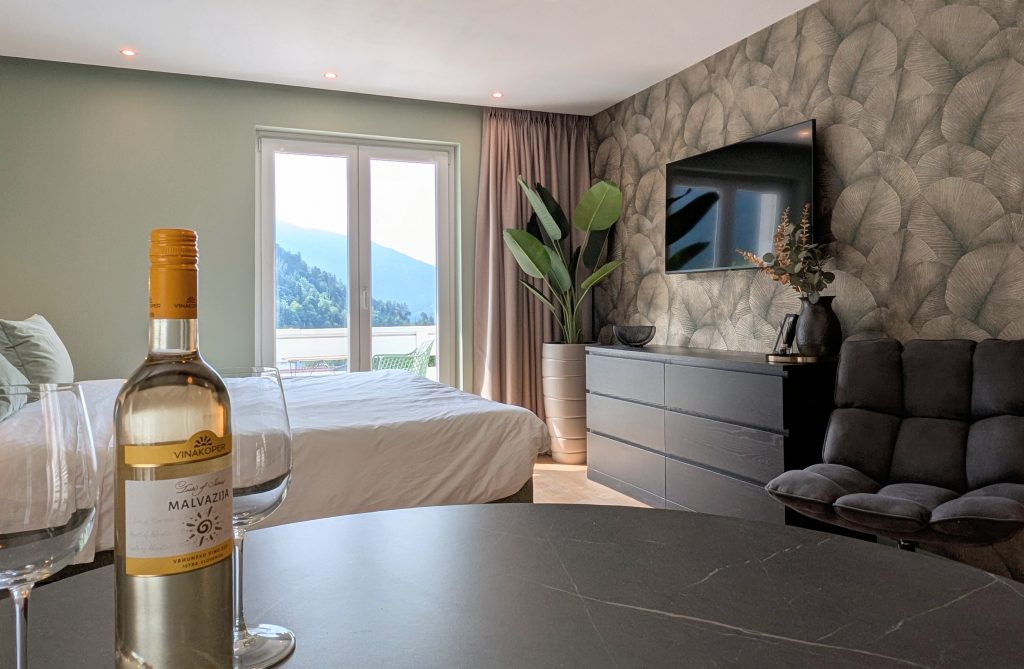 Apartment with kingsize bed